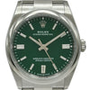 ロレックス ROLEX オイスターパーペチュアル36 126000 グリーン ステンレススチール 自動巻き メンズ 腕時計