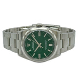 ロレックス ROLEX オイスターパーペチュアル36 126000 グリーン ステンレススチール 自動巻き メンズ 腕時計