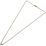 ティファニー TIFFANY＆CO バイザヤードネックレス ピンクゴールド Au750 ダイヤモンド ジュエリー