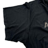 バレンシアガ BALENCIAGA ロゴプリントシャツ 787358 ブラック コットン メンズ 半袖Ｔシャツ