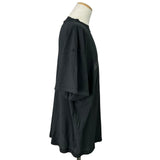バレンシアガ BALENCIAGA ロゴプリントシャツ 787358 ブラック コットン メンズ 半袖Ｔシャツ