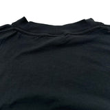バレンシアガ BALENCIAGA ロゴプリントシャツ 787358 ブラック コットン メンズ 半袖Ｔシャツ