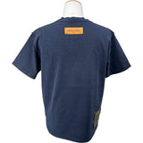 ルイ・ヴィトン LOUIS VUITTON インサイドアウト クルーネックTシャツ HIY47W ネイビー コットン メンズ 半袖Ｔシャツ