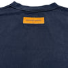 ルイ・ヴィトン LOUIS VUITTON インサイドアウト クルーネックTシャツ HIY47W ネイビー コットン メンズ 半袖Ｔシャツ