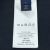 ルイ・ヴィトン LOUIS VUITTON インサイドアウト クルーネックTシャツ HIY47W ネイビー コットン メンズ 半袖Ｔシャツ