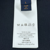 ルイ・ヴィトン LOUIS VUITTON インサイドアウト クルーネックTシャツ HIY47W ネイビー コットン メンズ 半袖Ｔシャツ