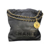 シャネル CHANEL CHANEL22ミニ AS3980 ブラック・ゴールド金具 ソフトキャビアスキン レディース ショルダーバッグ