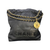 シャネル CHANEL CHANEL22ミニ AS3980 ブラック・ゴールド金具 ソフトキャビアスキン レディース ショルダーバッグ