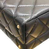 シャネル CHANEL ココマークマトラッセチェーンショルダー AS5167 ブラック/ゴールド金具 ラム レディース ショルダーバッグ