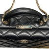 シャネル CHANEL ココマークマトラッセチェーンショルダー AS5167 ブラック/ゴールド金具 ラム レディース ショルダーバッグ