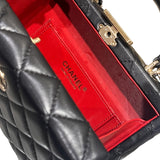シャネル CHANEL ココマークマトラッセチェーンショルダー AS5167 ブラック/ゴールド金具 ラム レディース ショルダーバッグ