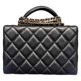シャネル CHANEL ココマークマトラッセチェーンショルダー AS5167 ブラック/ゴールド金具 ラム レディース ショルダーバッグ