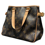 ルイ・ヴィトン LOUIS VUITTON バティニョール M51156 ブラウン PVC モノグラム レディース ハンドバッグ