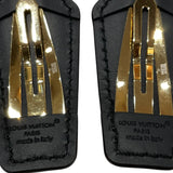 ルイ・ヴィトン LOUIS VUITTON セット2バレッタLVバレッタステージミニ AK5206 ブラウン モノグラム レディース バレッタ