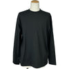 ルイ・ヴィトン LOUIS VUITTON エンボスロゴ長袖Tシャツ HSY43W ブラック コットン メンズ 半袖Ｔシャツ