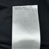 ルイ・ヴィトン LOUIS VUITTON エンボスロゴ長袖Tシャツ HSY43W ブラック コットン メンズ 半袖Ｔシャツ