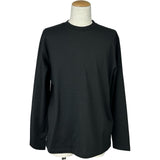 ルイ・ヴィトン LOUIS VUITTON エンボスロゴ長袖Tシャツ HSY43W ブラック コットン メンズ 半袖Ｔシャツ