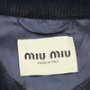 ミュウミュウ miu miu ロゴ刺繍コーデュロイトラッカーブルゾン ML961 レディース ブルゾン
