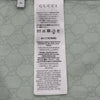 グッチ GUCCI ×ヒグチユウコ GG総柄シルクシャツ 864048 グリーン シルク メンズ 半袖シャツ