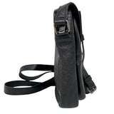 サンローラン SAINT LAURENT シドショルダー 581700 ブラック レザー ユニセックス ショルダーバッグ