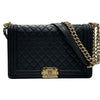 シャネル CHANEL ボーイシャネル28 A92193 ブラック・ゴールド金具 キャビア レディース ショルダーバッグ