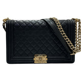 シャネル CHANEL ボーイシャネル28 A92193 ブラック・ゴールド金具 キャビア レディース ショルダーバッグ