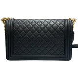 シャネル CHANEL ボーイシャネル28 A92193 ブラック・ゴールド金具 キャビア レディース ショルダーバッグ