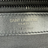 サンローラン SAINT LAURENT エンブロイダリーボディバッグ 758258 ブラック ブラック金具 ナイロン/レザー メンズ ボディバッグ