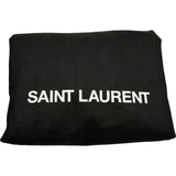 サンローラン SAINT LAURENT エンブロイダリーボディバッグ 758258 ブラック ブラック金具 ナイロン/レザー メンズ ボディバッグ