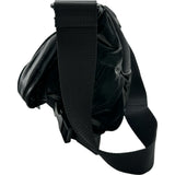サンローラン SAINT LAURENT エンブロイダリーボディバッグ 758258 ブラック ブラック金具 ナイロン/レザー メンズ ボディバッグ
