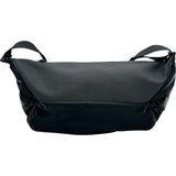 サンローラン SAINT LAURENT エンブロイダリーボディバッグ 758258 ブラック ブラック金具 ナイロン/レザー メンズ ボディバッグ