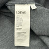 ロエベ LOEWE アナグラムジップアップニットフーディー H526Y16K84 グレー ウール メンズ ニット