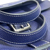 エルメス HERMES アルザン31 C刻印 ブルーサフィール　シルバー金具 トリヨン ユニセックス ショルダーバッグ