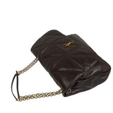 サンローラン SAINT LAURENT ジェイミー 805859 ブラウン　ゴールド金具 ラムスキン レディース ショルダーバッグ