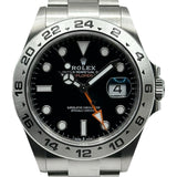 ロレックス ROLEX エクスプローラー2 226570 ブラック ステンレススチール 自動巻き メンズ 腕時計