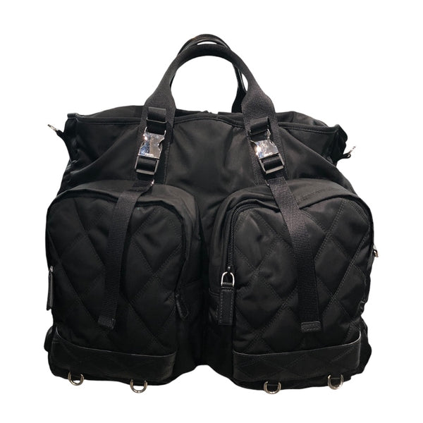 ケ*イ様 PRADA ブラック キルティング ボストンバッグ　2WAY プラダ PRADA キルティング2WAYボストンバッグ 2VG021 ブラック
