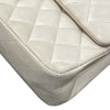 シャネル CHANEL マトラッセ25 A01112 ベージュ　シルバー金具 ラムスキン レディース ショルダーバッグ