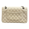 シャネル CHANEL マトラッセ25 A01112 ベージュ　シルバー金具 ラムスキン レディース ショルダーバッグ