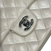 シャネル CHANEL マトラッセ25 A01112 ベージュ　シルバー金具 ラムスキン レディース ショルダーバッグ