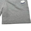 モンクレール MONCLER ロゴワッペンスウェットハーフパンツ グレー コットン メンズ ショートパンツ