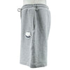 モンクレール MONCLER ロゴワッペンスウェットハーフパンツ グレー コットン メンズ ショートパンツ