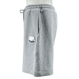 モンクレール MONCLER ロゴワッペンスウェットハーフパンツ グレー コットン メンズ ショートパンツ