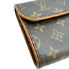ルイ・ヴィトン LOUIS VUITTON ポシェット・ティーヌフロラン M51855 ブラウン モノグラムキャンバス レディース ポーチ