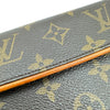 ルイ・ヴィトン LOUIS VUITTON ポシェット・ティーヌフロラン M51855 ブラウン モノグラムキャンバス レディース ポーチ
