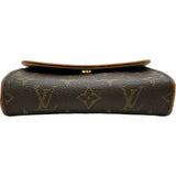 ルイ・ヴィトン LOUIS VUITTON ポシェット・ティーヌフロラン M51855 ブラウン モノグラムキャンバス レディース ポーチ