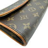 ルイ・ヴィトン LOUIS VUITTON ポシェット・ティーヌフロラン M51855 ブラウン モノグラムキャンバス レディース ポーチ