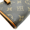 ルイ・ヴィトン LOUIS VUITTON ポシェット・ティーヌフロラン M51855 ブラウン モノグラムキャンバス レディース ポーチ