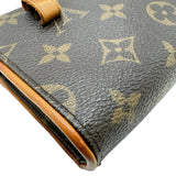 ルイ・ヴィトン LOUIS VUITTON ポシェット・ティーヌフロラン M51855 ブラウン モノグラムキャンバス レディース ポーチ