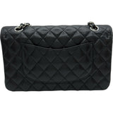 シャネル CHANEL マトラッセ25 A01112 25番台 ブラック シルバー金具 キャビアスキン レディース ショルダーバッグ