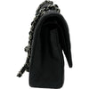 シャネル CHANEL マトラッセ25 A01112 25番台 ブラック シルバー金具 キャビアスキン レディース ショルダーバッグ